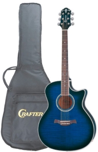 Электроакустическая гитара CRAFTER GCL 80 / MS с чехлом